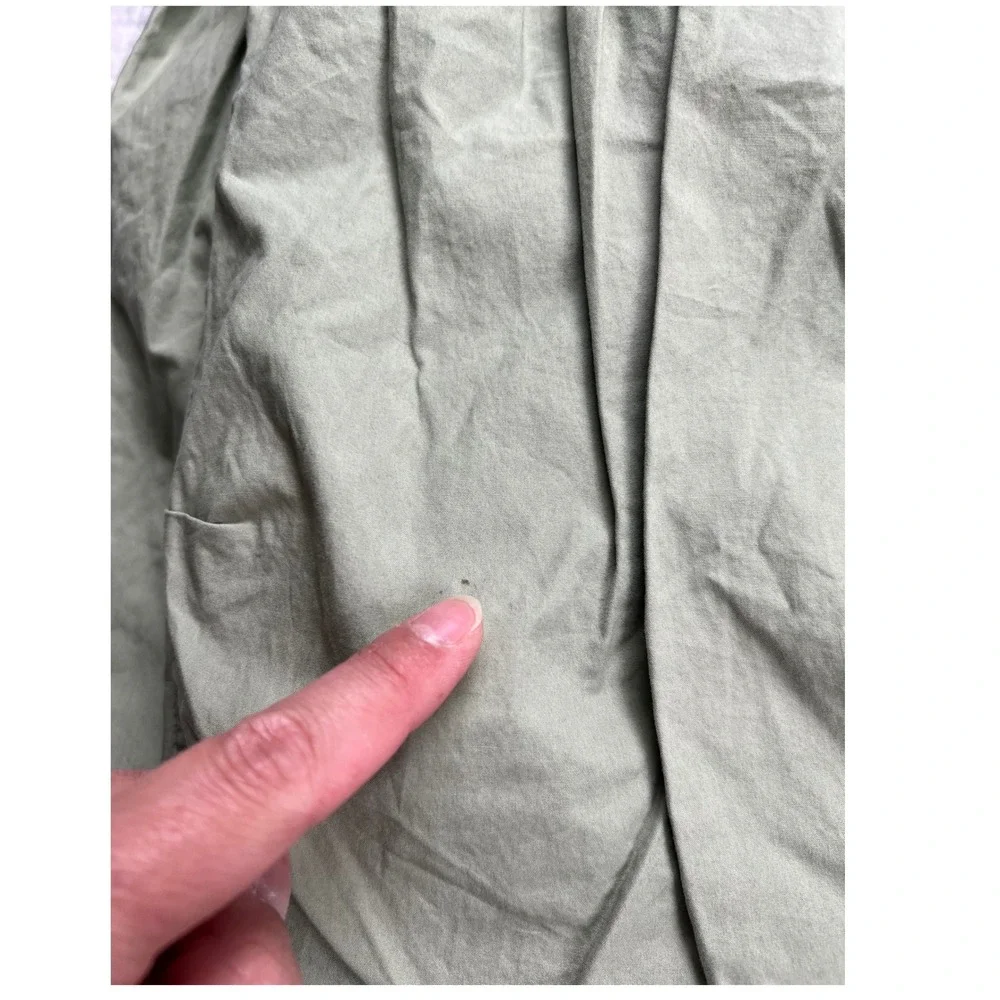 Gap Kids XL 12 Husky Sage Green Cargo Pants Elastic Waist Joggers Utility